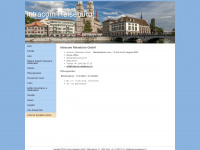 intracom-reisebuero.ch Webseite Vorschau