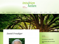 intuition-heilen.ch Webseite Vorschau