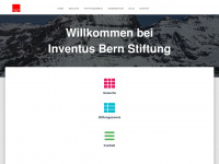 inventus.ch Webseite Vorschau