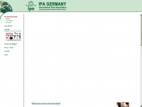 ipa-germany.de Webseite Vorschau