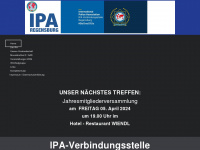 ipa-regensburg.de Webseite Vorschau