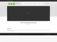 ipek-handhabungstechnik.de Webseite Vorschau