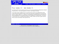 ipg-tce.at Webseite Vorschau
