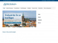 web-stralsund.de Webseite Vorschau