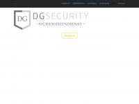 dg-security.de Webseite Vorschau