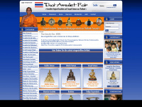 thai-amulet.com Webseite Vorschau