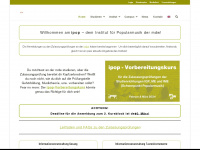 ipop.at Webseite Vorschau