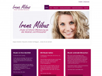 irena-moebus.de Webseite Vorschau