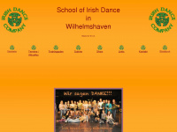 irish-dance-company-wilhelmshaven.de Webseite Vorschau