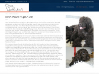 irish-water-spaniel.ch Webseite Vorschau