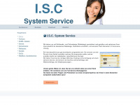 isc-service.at Webseite Vorschau