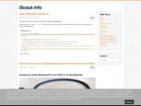 iscout-info.ch Webseite Vorschau