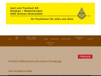 iseliundtrachsel.ch Webseite Vorschau
