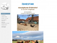 ishestar.ch Webseite Vorschau