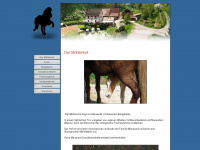islandpferde-muehlenhof.de Webseite Vorschau