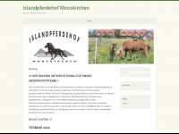 islandpferde-wenzel.at Webseite Vorschau