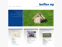isoflexag.ch Webseite Vorschau