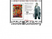 isoldegoldberg.de Webseite Vorschau