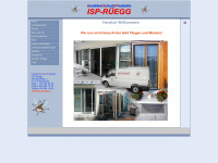 isp-rueegg.ch Webseite Vorschau