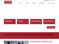 istinox.ch Webseite Vorschau