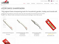 istorsharpener.ch Webseite Vorschau