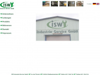 isw-industrieservice.de Webseite Vorschau