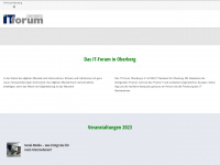 it-forum-oberberg.com Webseite Vorschau