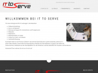 it-to-serve.ch Webseite Vorschau