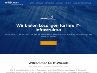 it-wizards.de Webseite Vorschau