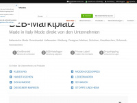 italianmoda.at Webseite Vorschau