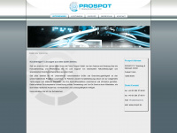 prospot.de Webseite Vorschau