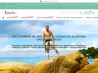 jing-shop.com Webseite Vorschau