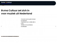 bumacultuur.nl Webseite Vorschau