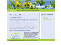itk-co2.de Webseite Vorschau