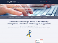 itqm.ch Webseite Vorschau