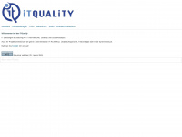 itquality.de Webseite Vorschau