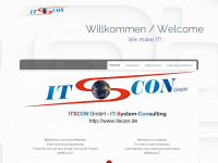 itscon.de Webseite Vorschau