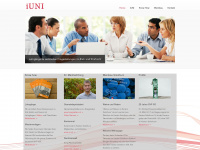 iuni.ch Webseite Vorschau