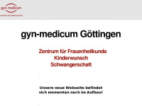 gyn-medicum.de Webseite Vorschau