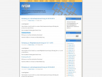 ivgm.de Webseite Vorschau