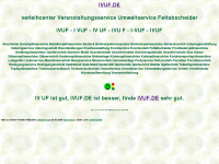 ivuf.de Webseite Vorschau