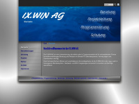 ixwin.ch Webseite Vorschau