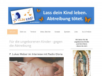 ja-zum-kind.ch Webseite Vorschau