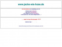 jacke-wie-hose.de Webseite Vorschau