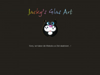jackys-glas-art.de Webseite Vorschau