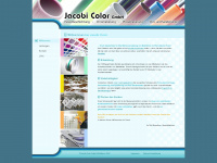 jacobi-color.de Webseite Vorschau