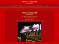 jacquesrobert.at Webseite Vorschau