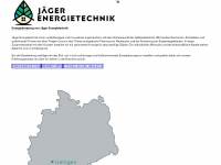 jaeger-energietechnik.de Webseite Vorschau