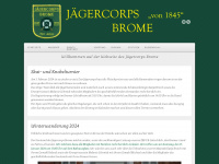 jaegercorps-brome.de Thumbnail