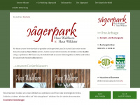 jaegerpark.de Webseite Vorschau